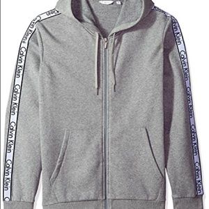 Calvin Klein | Tops | Mens Calvin Klein Size M Fleece Zipup Hoodie |  Poshmark